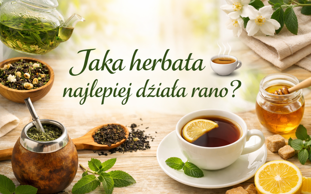 Jaka herbata najlepiej działa rano? 4 najlepsze wybory na dobry początek dnia